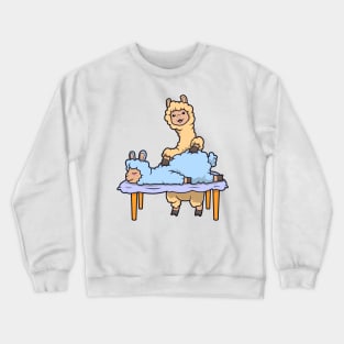 Lama massages - Physiotherapy Crewneck Sweatshirt